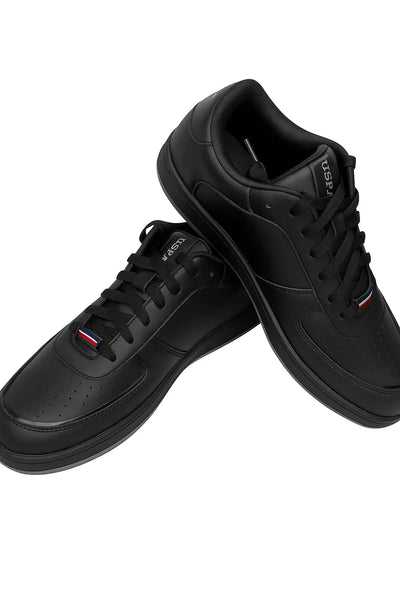 U.S.POLO Assn Men Rein 2.0 Black Retro Court AUKFashion