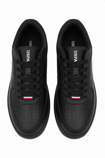 U.S.POLO Assn Men Rein 2.0 Black Retro Court AUKFashion