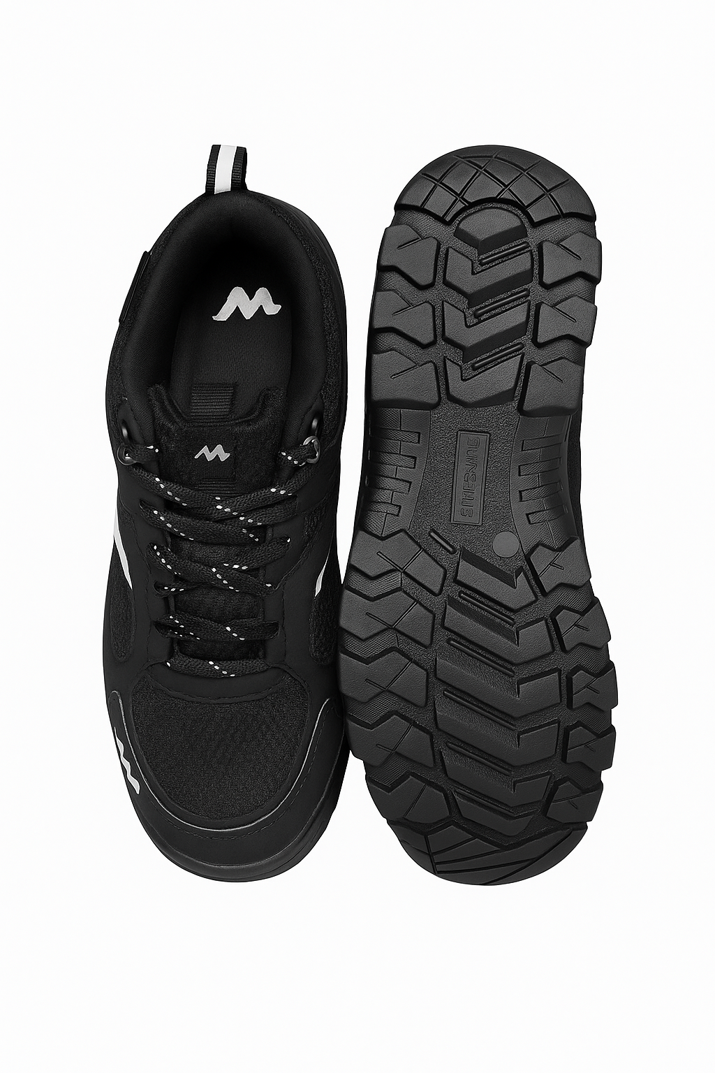 Men HYPAGRIP Sphere Low Ankle Lace Up Outdoor Shoes - Black AUKFashion
