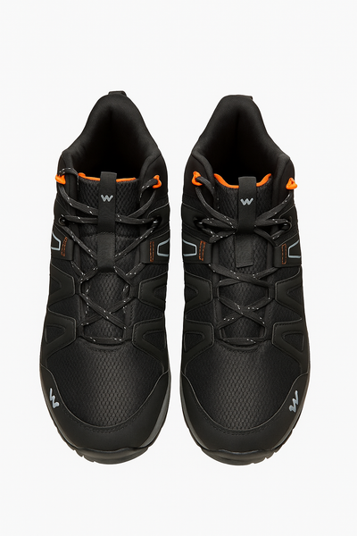 Men HYPAGRIP Sphere 2 Boot Mid Ankle Lace Up Outdoor Shoes - Black AUKFashion