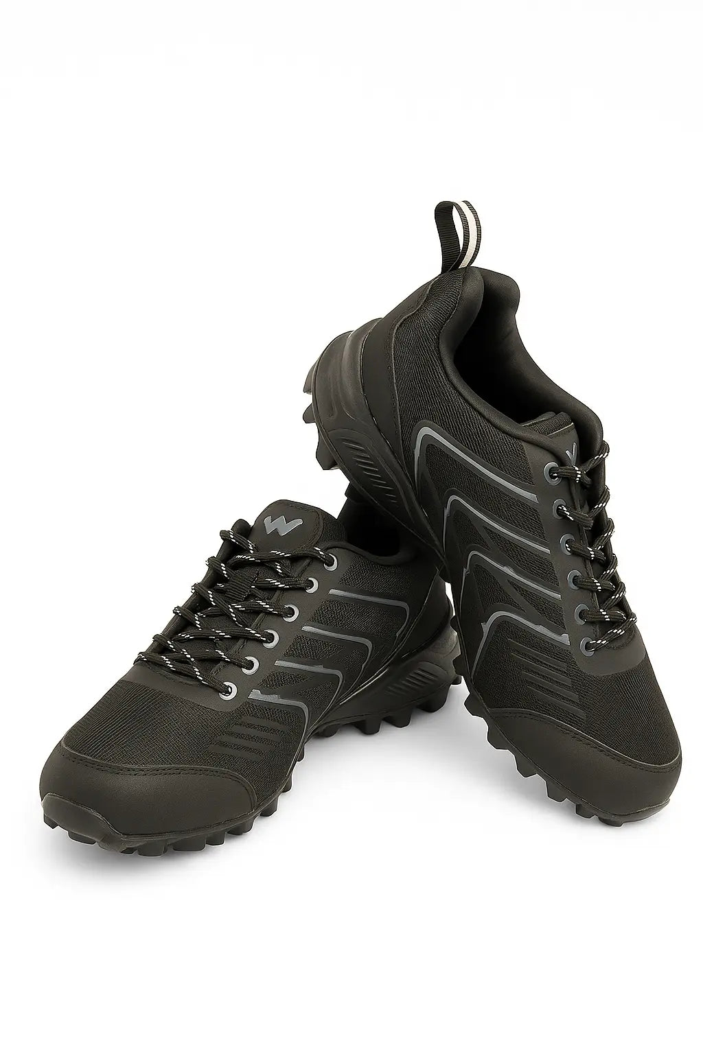 Men HYPAGRIP Volga LX Low Ankle Lace Up Outdoor Shoes - Black AUKFashion