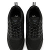 Men HYPAGRIP Volga LX Low Ankle Lace Up Outdoor Shoes - Black AUKFashion