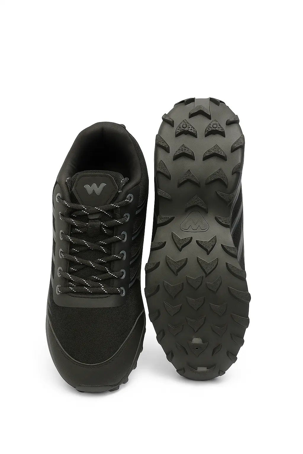 Men HYPAGRIP Volga LX Low Ankle Lace Up Outdoor Shoes - Black AUKFashion