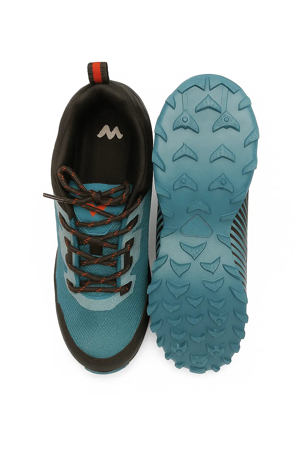 Men HYPAGRIP Volga Neo Low Ankle Lace Up Outdoor Shoes - Teal AUKFashion