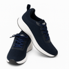 HRX by Hrithik Roshan Men Navy Blue Woven Design Sneakers AUKFashion