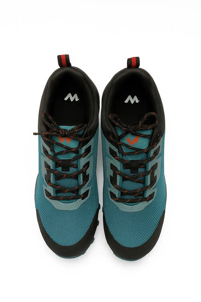 Men HYPAGRIP Volga Neo Low Ankle Lace Up Outdoor Shoes - Teal AUKFashion