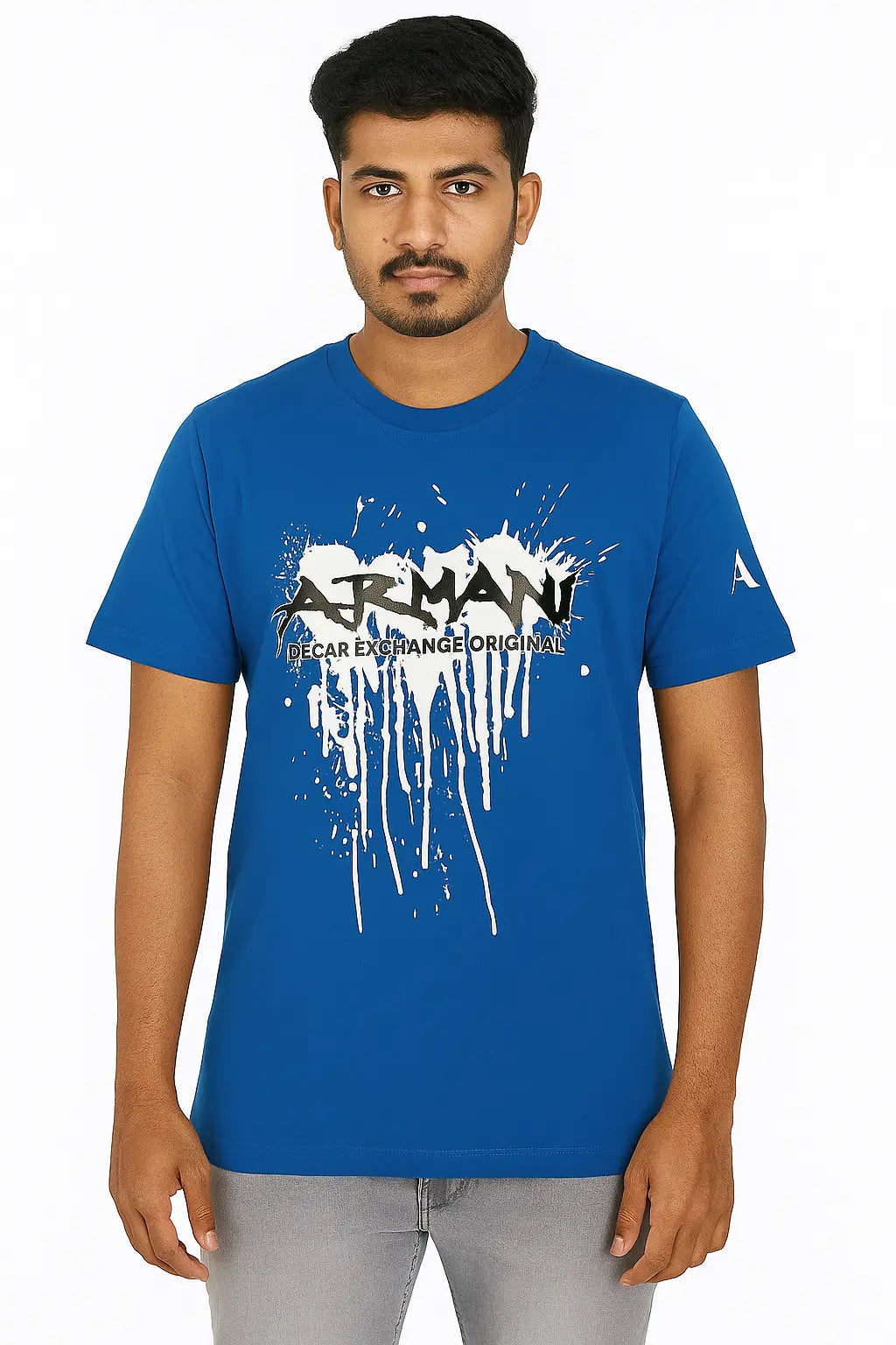 Armani Round Neck T-Shirt AUKFashion