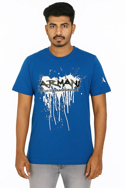 Armani Round Neck T-Shirt AUKFashion