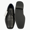 Hush Puppies Men's Black Leather Oxford Shoes AUKFashion